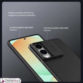 Nillkin Camshield Pro dėklas su uždaroma kameros apsauga (Samsung Galaxy S25 Edge) Nillkin Camshield Pro dėklas su uždaroma kameros apsauga (Samsung Galaxy S25 Edge)